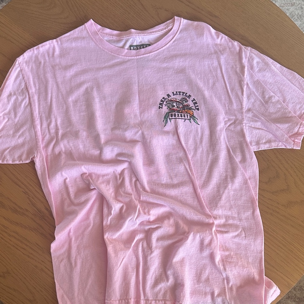 Roxy Pink Short Sleeve Tee